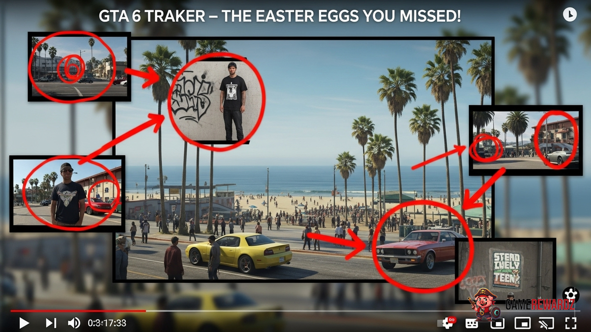 GTA 6 Trailer – The Easter Eggs You Missed!
